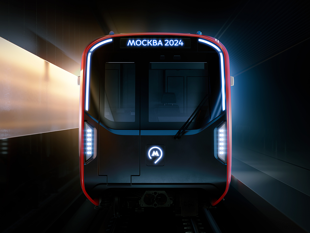Поезд метро «Москва 2024»